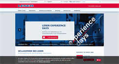 Desktop Screenshot of leser.com