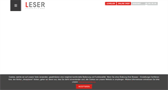 Desktop Screenshot of leser.de